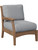 Classic Terrace Sectional Right Arm Club Chair CTRSC2934 - Berlin Gardens Poly outdoor deep seating