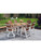 Garden Classic 44" x 72" Rectangular Table Dining Set B