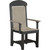 Classic Arm Chair Counter Height CACCH by LuxCraft Poly Outdoor