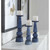 Cassiopeia Candleholders Midnight Blue S/3