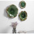 Abella Ceramic Wall Decor, Green, S/3