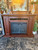Hiland Fireplace media console Front