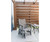 Close-up Detail of Coastal Gray Recycled Poly Lumber on Berlin Gardens Bristol Single Glider