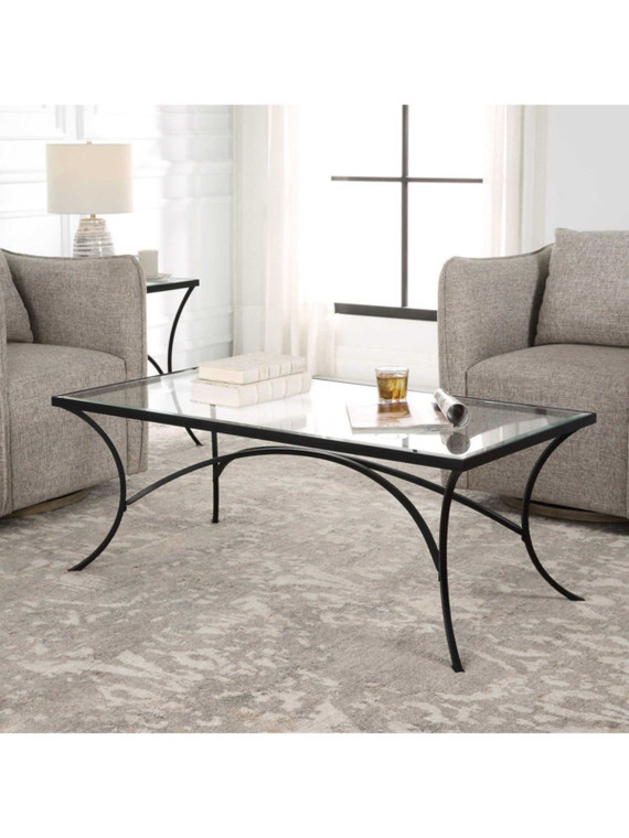 Alayna Coffee Table, Black 22909