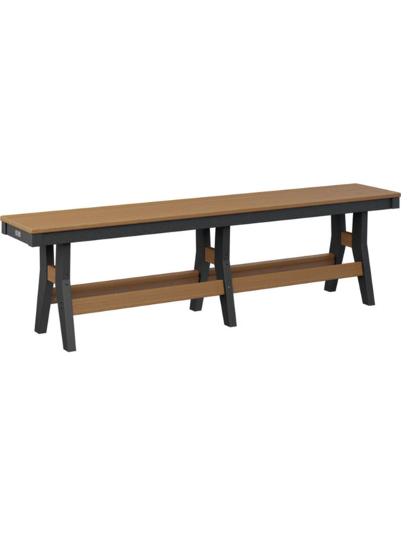 Harbor 66" Dining Bench HDPE poly lumber by Berlin Gardens LLC