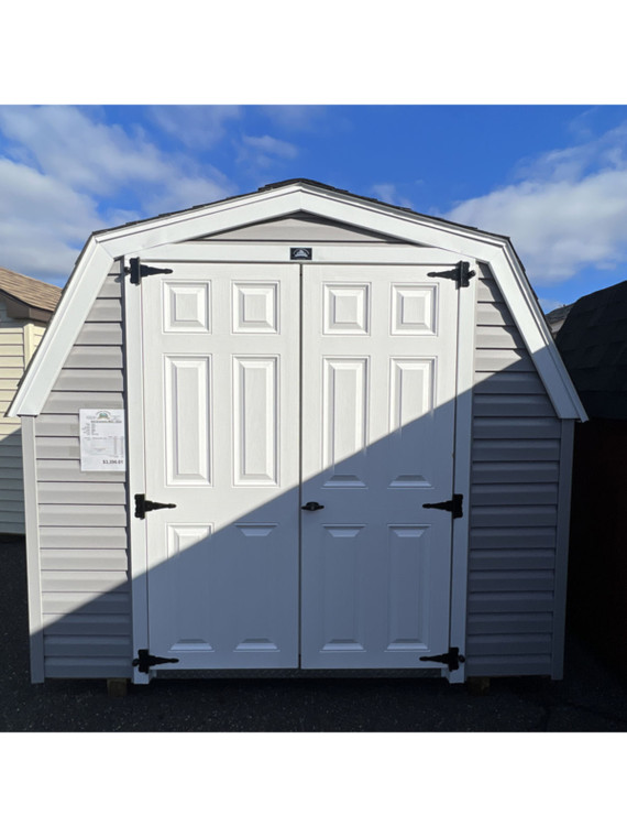 8x8 Economy Mini Vinyl Shed