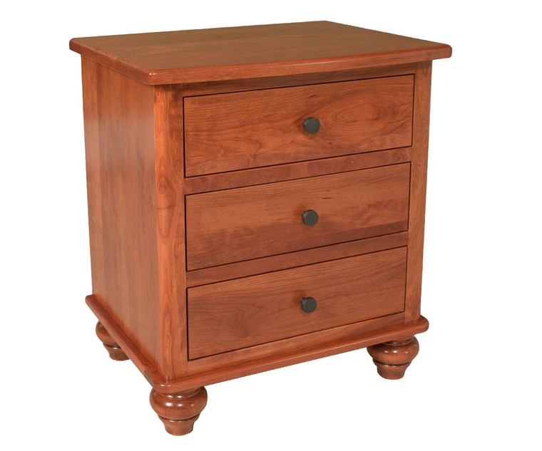 Greenville 3 Drawer Nightstand
