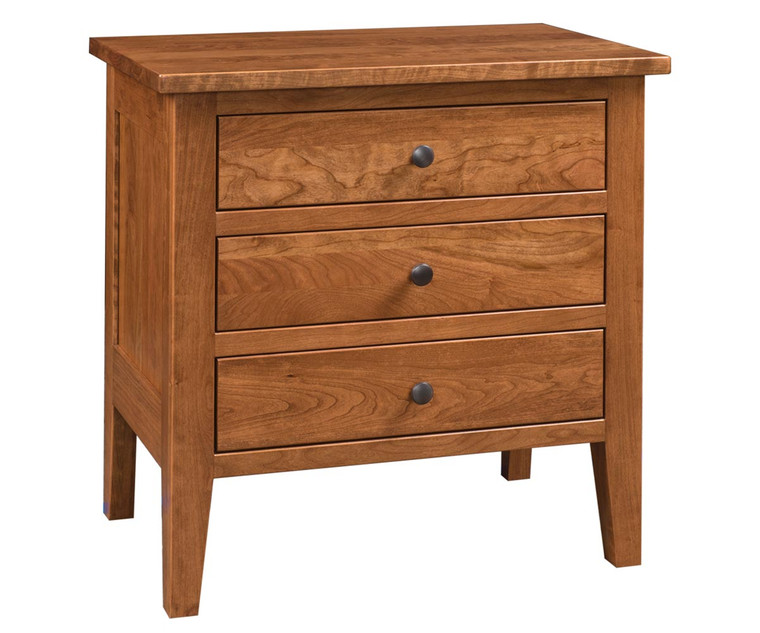 Chelsea three Drawer Nightstand