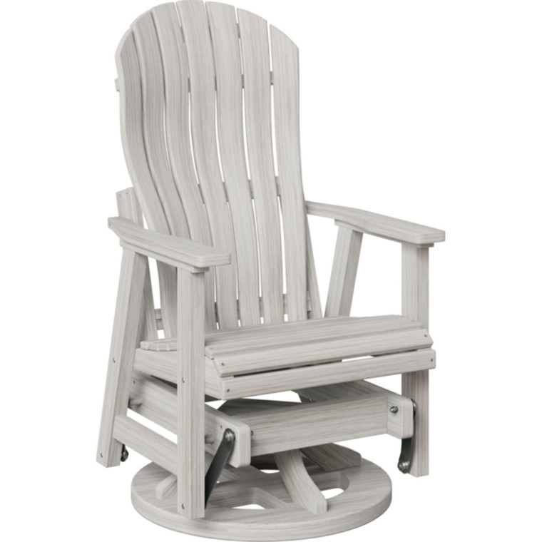 Eco-Friendly Contour Swivel Glider by Berlin Gardens, made from Poly-lumber