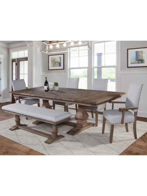 Naples Table Base Naples Double Pedestal Table by Yutzy Furniture & Reviews ...