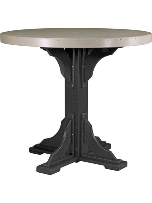 Rolbox Rounded Table Bar 4' Round Table Bar Height PARTB