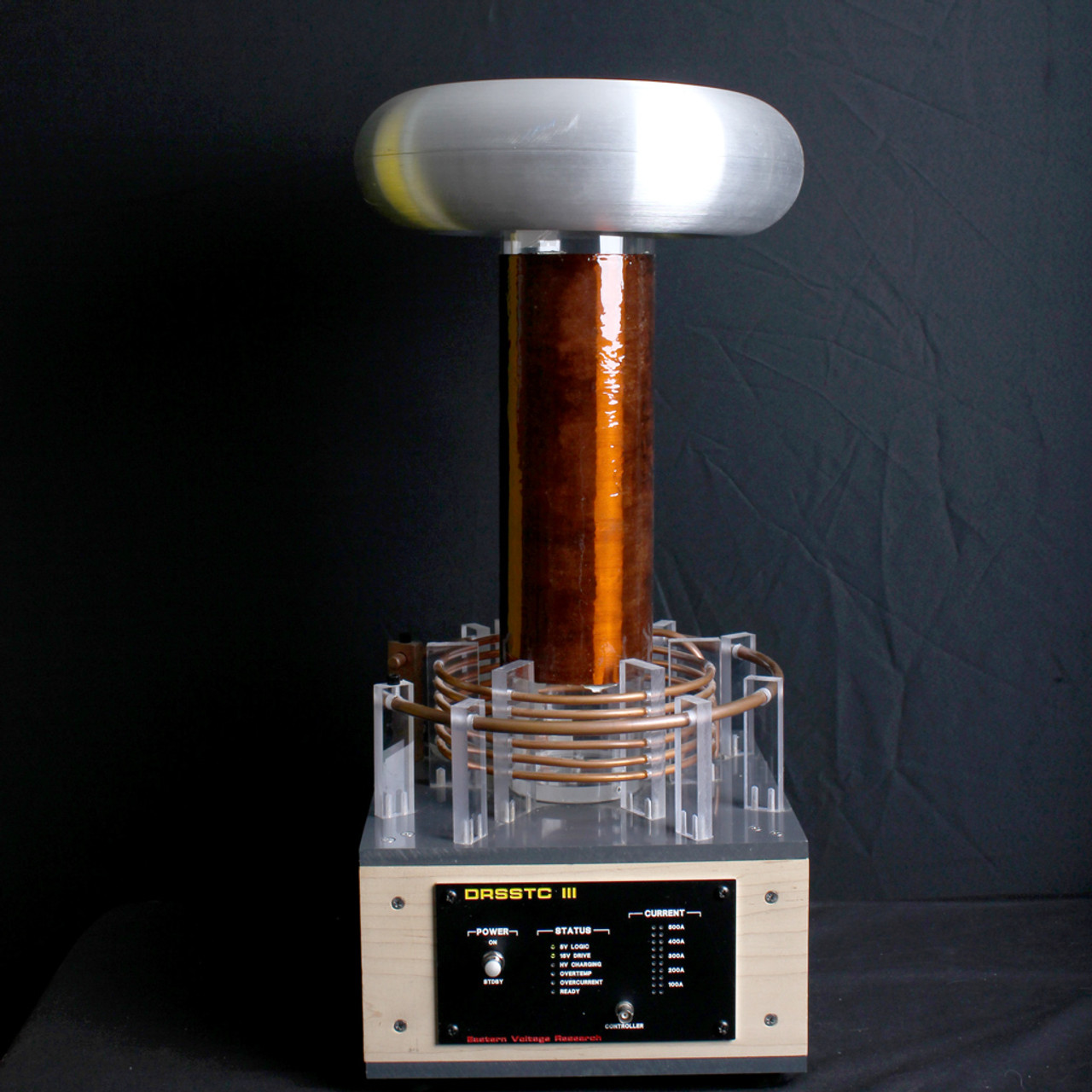 Plasmasonic CW Tesla Coil - Eastern Voltage Research