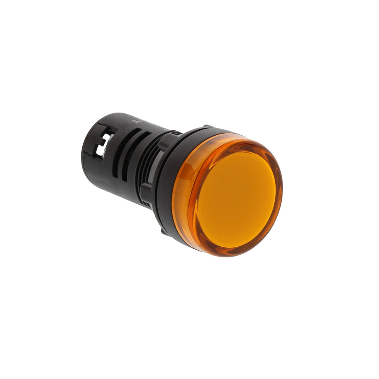 Panel Mount LED, 24VDC, Amber