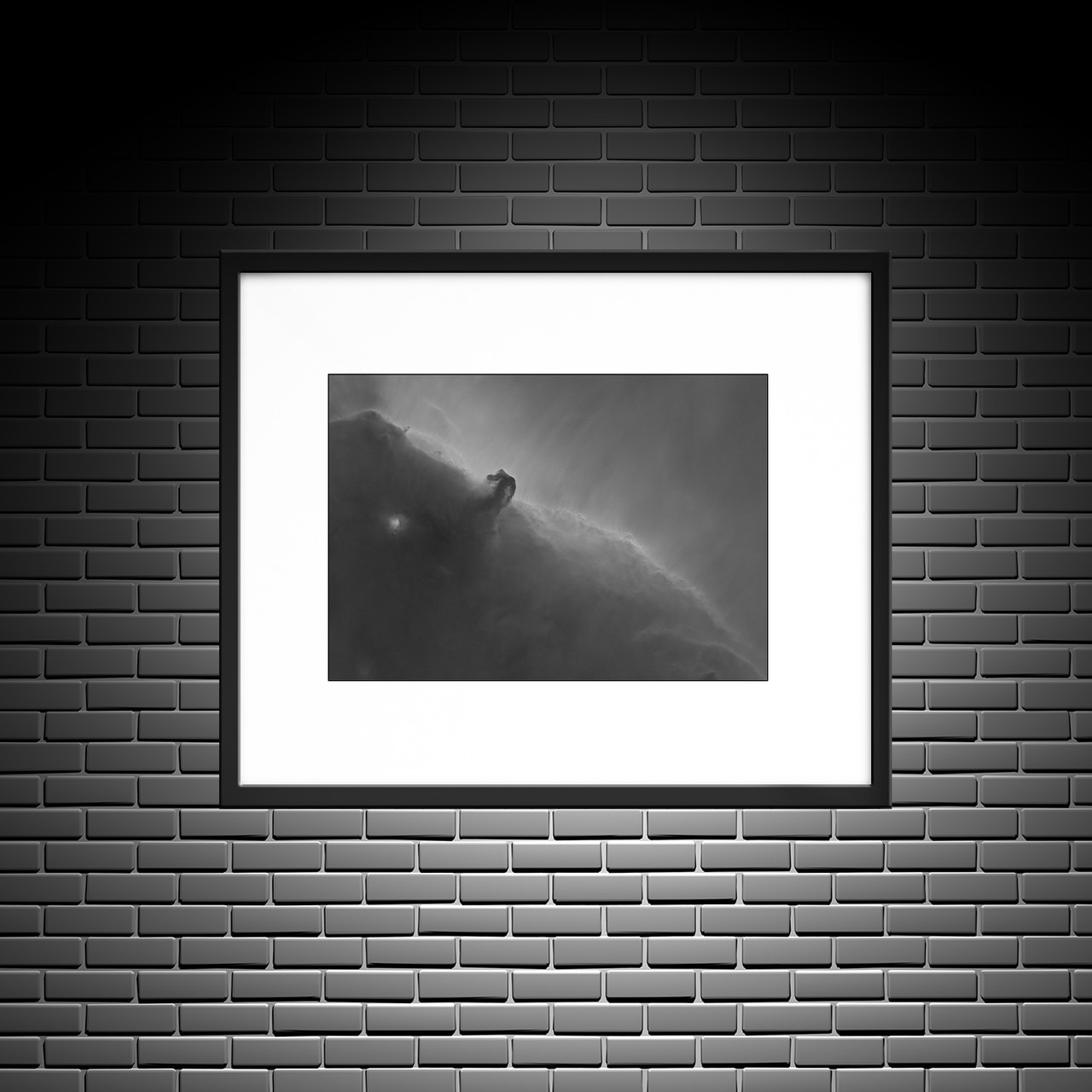 The Horsehead Nebula in Hydrogen Alpha by Daniel McCauley 13" x 19" Print