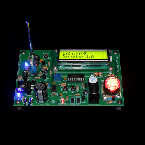 Lightning Detector 1.0 Kit Eastern Voltage Research