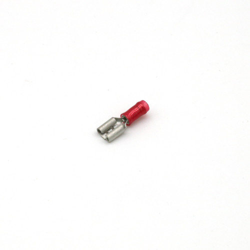 100pc Vinyl Quick Disconnect Spade Connectors - .250" 1/4" Size, 22-18 AWG, Made In USA