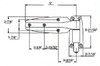 (A8-2) Kason 1248 Flush Hinge Spring Assisted