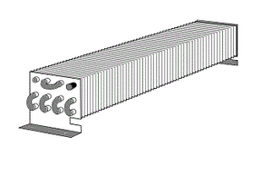 (F7-6) Beverage air 305-073 Evaporator coil