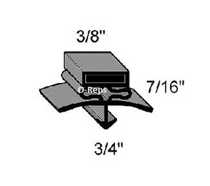 (M7-5) True 810844 Magnetic gasket