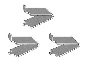 (O1-1) Randell R-503 Shelf clips pkg of 50