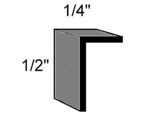 (M8-7) True 872554 Sliding door seal