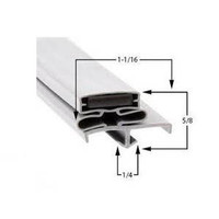 Traulsen 341-35355 Magnetic gasket snap in style