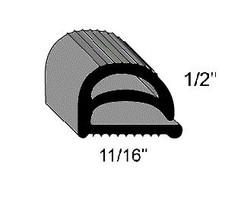 (J4-5) Compression 6387-PF Gasket per foot