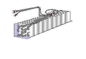 (H2-9) Perlick #62908EP Evaporator coil
