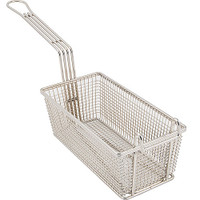 Frymaster 803-0136 Full Pot Fryer Basket Support Screen w/ Handle - 13 3/4  x 12 1/2 - Plant Based Pros