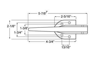 (D5-2) Kason 930 Latch only