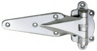 (J6) Kason 1055 Brass hinge 1-1/4 offset