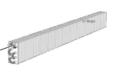 (I3-9) True 914919 Evaporator coil