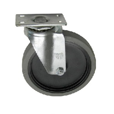 (Y3-5) Caster with brake 5" wheel 2-3/4 x 3-3/4 plate