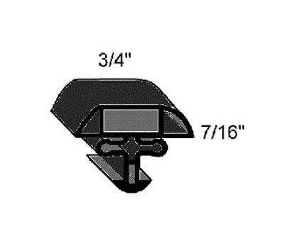 (I9-9) Custom D-126B Gasket molded