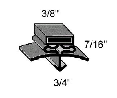 (J7-4) Beverage air 703-372C Magnetic gasket