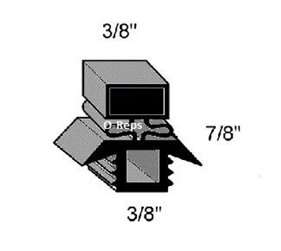 (M1-5) Traulsen 341-29987 Magnetic gasket