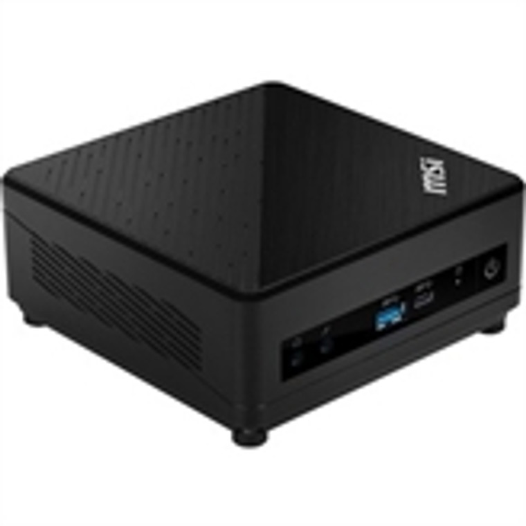 MSI Cubi 5 Cubi 5 10M-668US Desktop Computer - Intel Core i3 10th Gen i3-10110U Dual-core (2 Core) 2.10 GHz - 8 GB RAM DDR4 SDRAM - 256 GB M.2 PCI Express NVMe SSD - Mini PC - Black