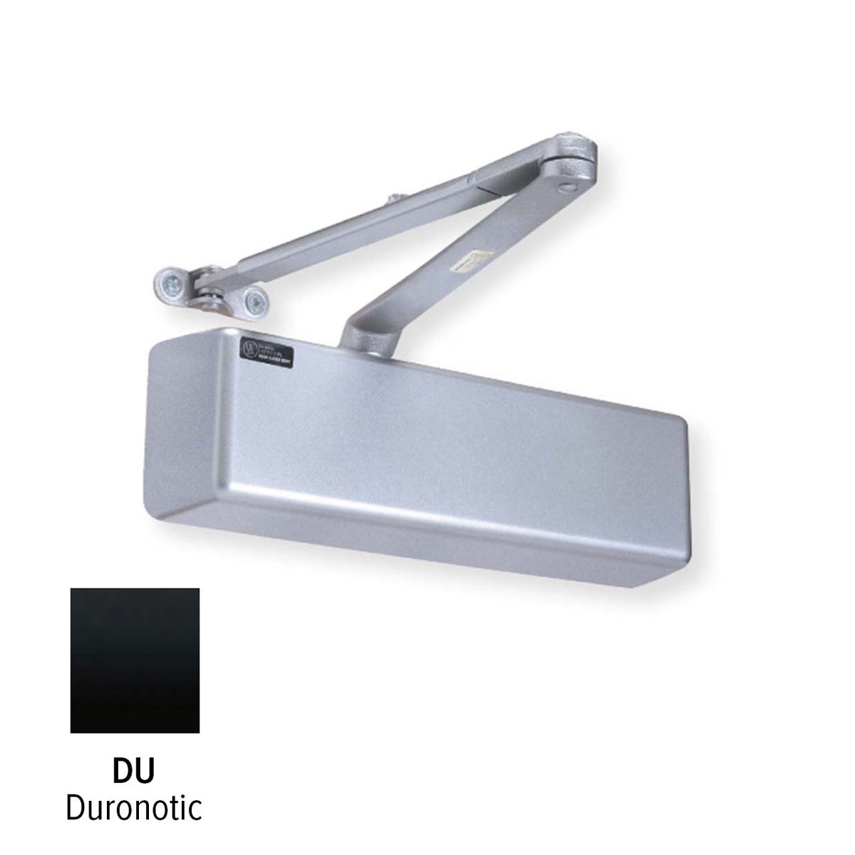 PLS DC1916-DU Maximum Duty Commercial Grade 1 Surface Mount Door Closer, Adjustable 1-6, Duronotic