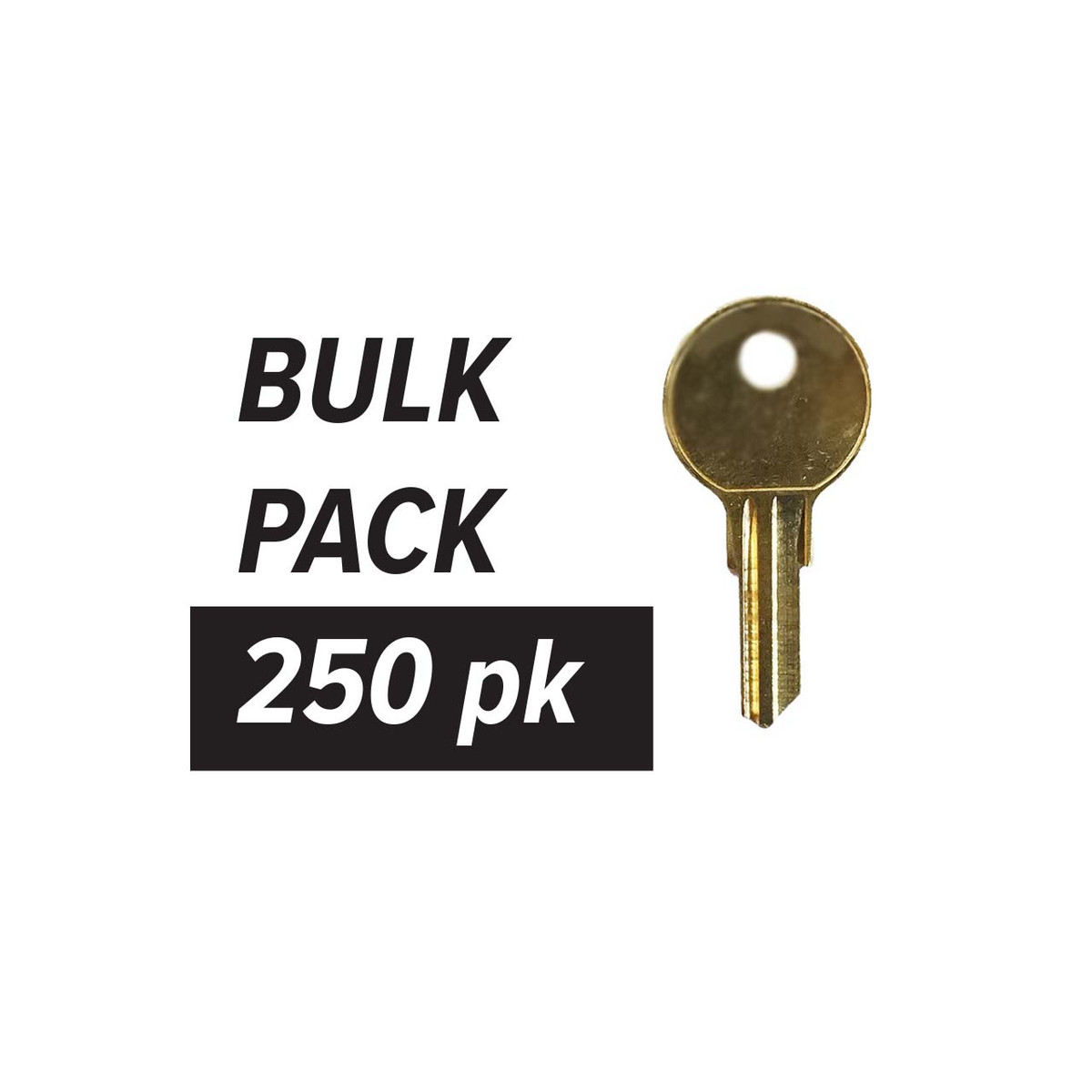 PLS Y11-250, KEY BLANK ILC-O1122 BRASS