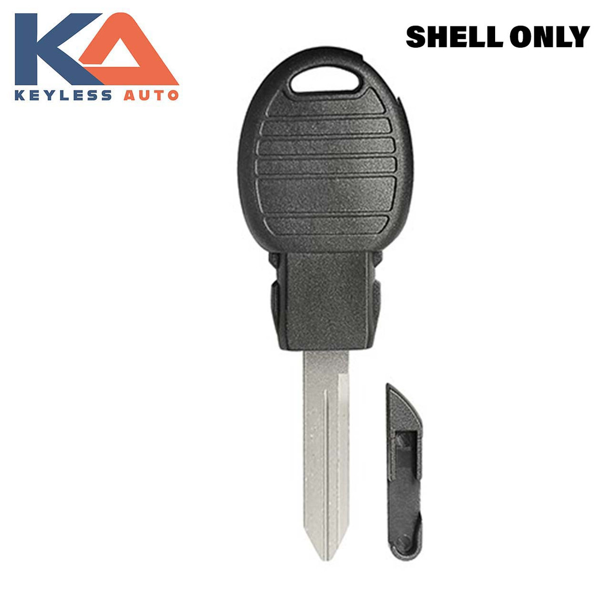 KeylessAuto TS Y170, Transponder Key Shell, Chrysler Y170 POD, Y170-GTS, Keyless Auto