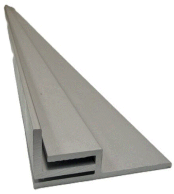 ENT-ELP-82S3S, INSWING INTERLOCKING, 82" STEEL, SILVER, 1-1/2