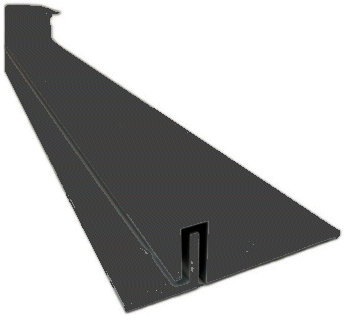 ENT-ELP-82S1B, OUTSWING INTERLOCKING, 82" STEEL, BLACK, 2-3/8W