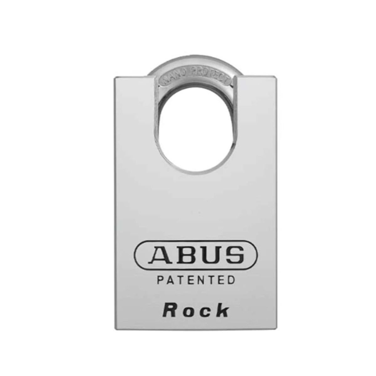 Abus 83CS/IC/55 Small Format Shackle Guard Steel Rock Padlock, Less SFIC, 2-1/8" Wide, 1-7/16" Vertical Clearance, 7/16" Diameter