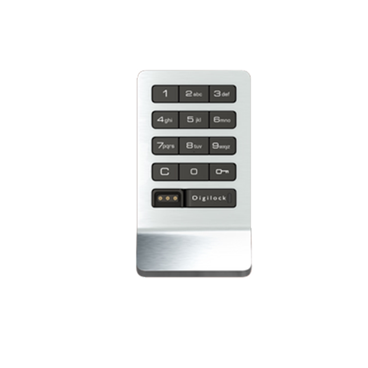 DigiLock D6AKB-0PS2-619-010UP, Aspire Keypad Lock, Basic Set to Assigned User, Standard Body With Pull