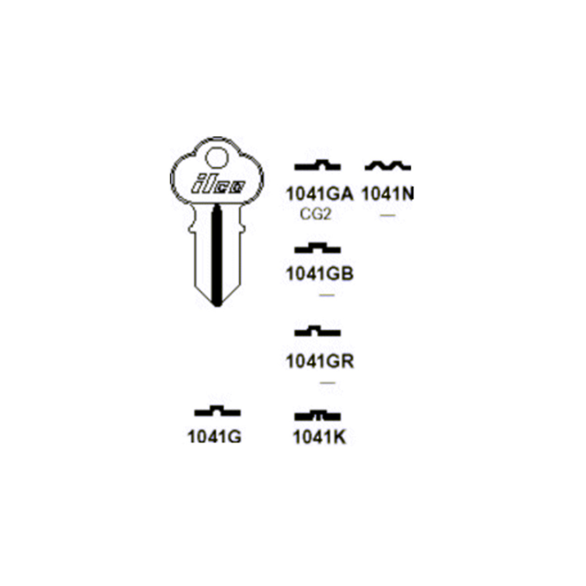 ILC-1041G, CHICAGO DK-4, EZ-CG1