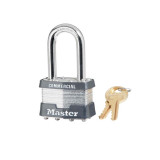 Master Lock 1 LF KA 2326, Keyed Alike Laminated Steel Padlock, 1-3/4" Wide, 1-1/2" Shackle Length