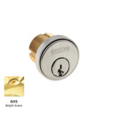 Schlage 20-001C-605-114, 1-1/4" Mortise Cylinder, C Keyway, STD Cam
