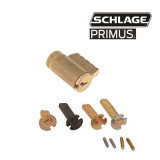 Schlage 40-700-1380-606, Knob/Lever Multiple Tailpiece Cylinder, Schlage Primus FP 1380 Keyway, LKB