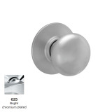 Schlage A10 S Grade 2 Passage Cylindrical Lock, Plymouth Knob, 625, 2-3/8" Backset