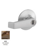 Schlage A40 S Grade 2 Privacy Cylindrical Lock, Levon Lever, 613, 2-3/8" Backset